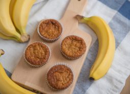 muffins and bananas